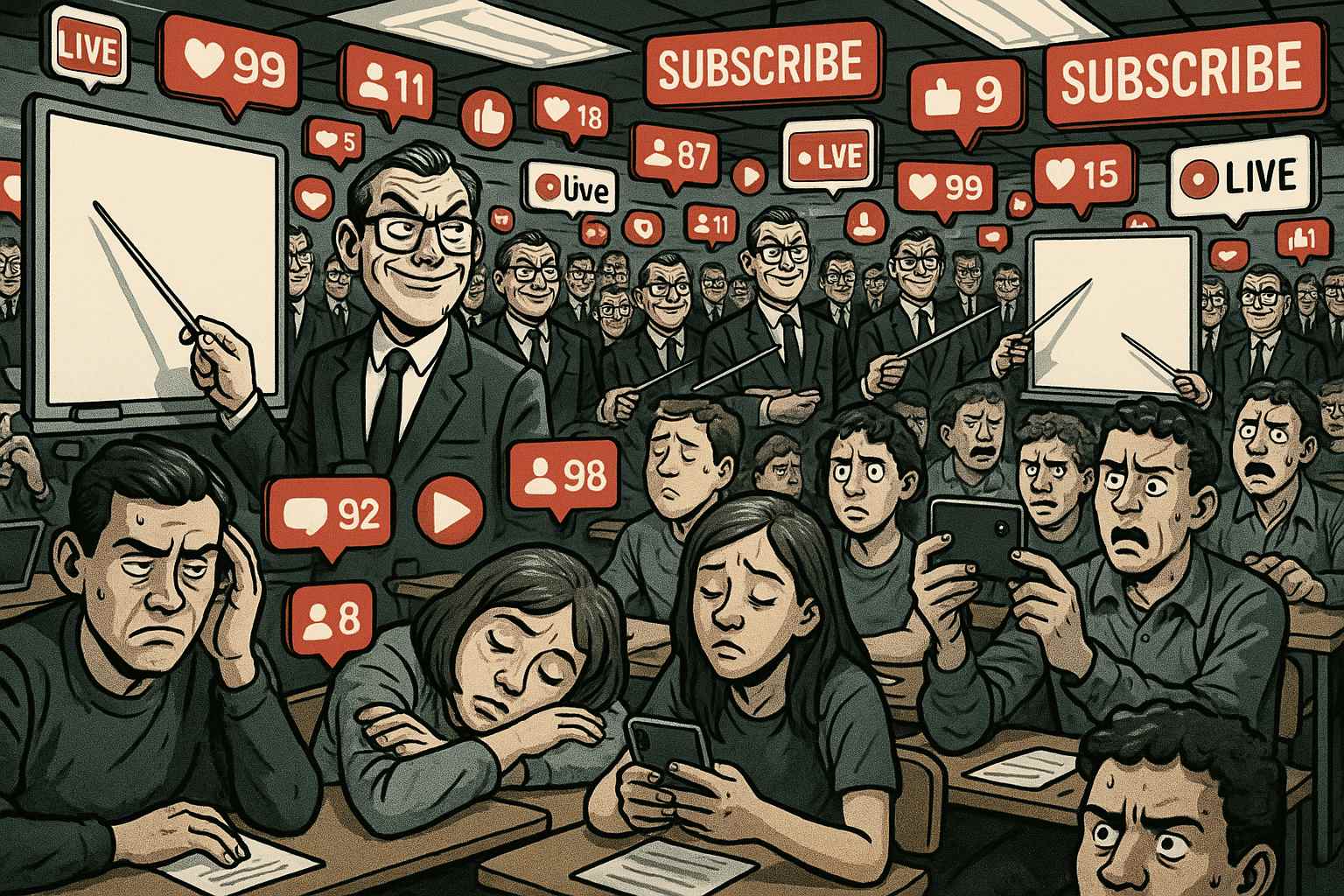 教程泛滥, B站教程, 半吊子讲课, YouTube 教程, 知识泡沫