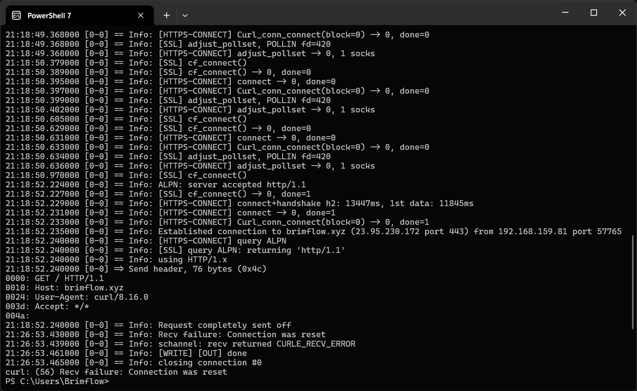 博客被墙(3) 天际尽头 | Brimflow 的个人博客